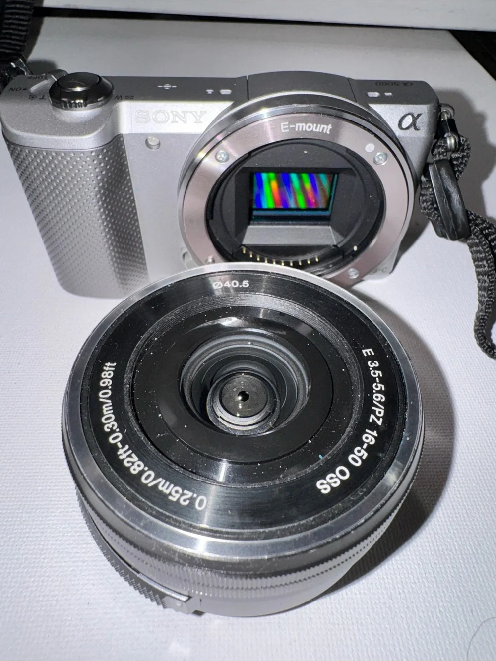 Sony mirrorless camera